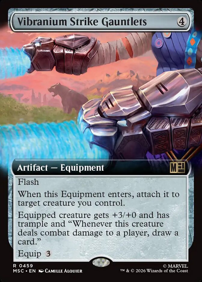 Vibranium Strike Gauntlets - Marvel Super Heroes Commander