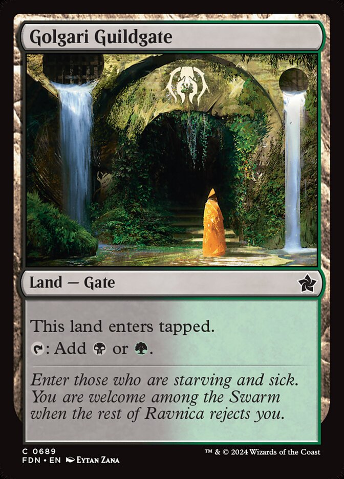 Golgari Guildgate - Foundations