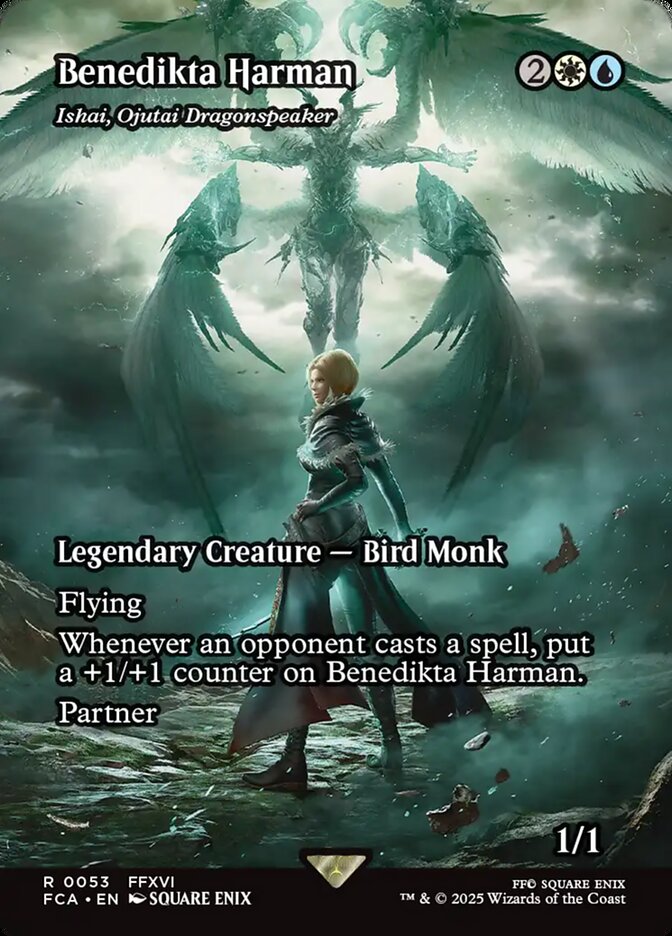 Ishai, Ojutai Dragonspeaker - Final Fantasy: Through the Ages