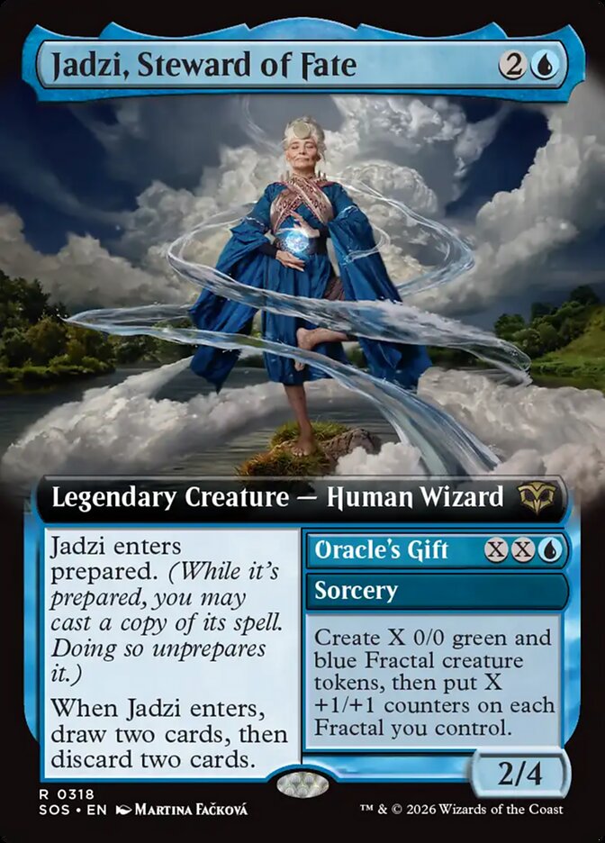 Jadzi, Steward of Fate // Oracle's Gift - Secrets of Strixhaven