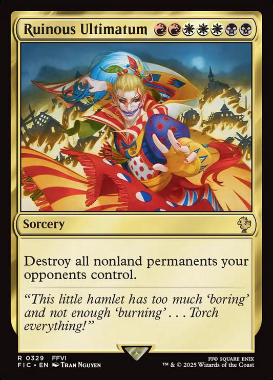 Ruinous Ultimatum - Final Fantasy Commander