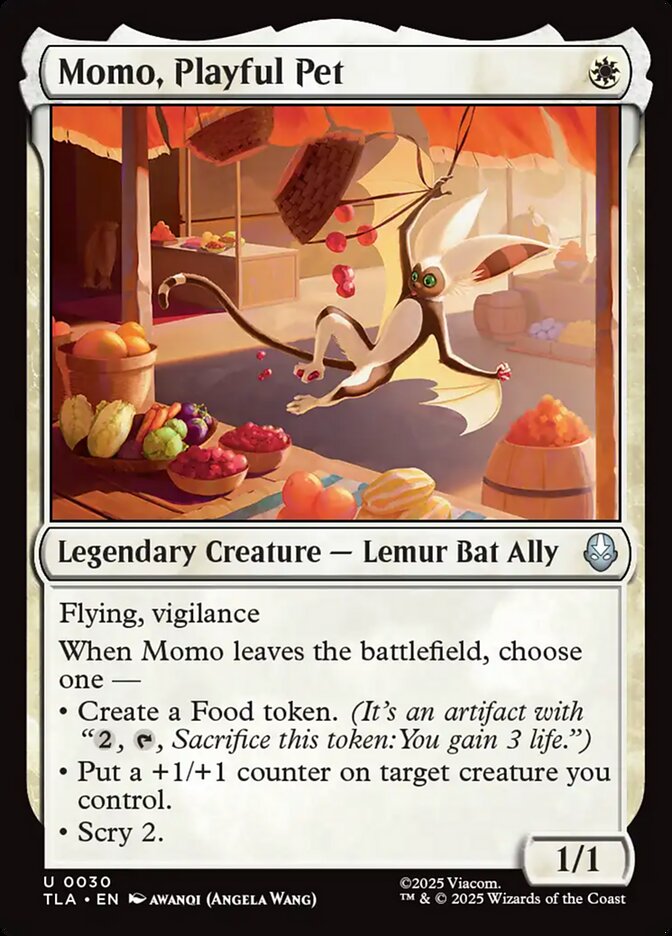 Momo, Playful Pet - Avatar: The Last Airbender