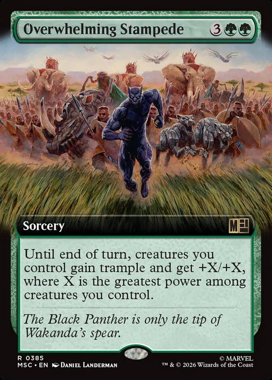 Overwhelming Stampede - Marvel Super Heroes Commander