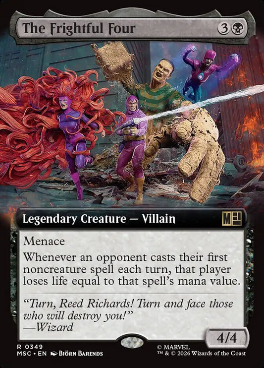 The Frightful Four - Marvel Super Heroes Commander