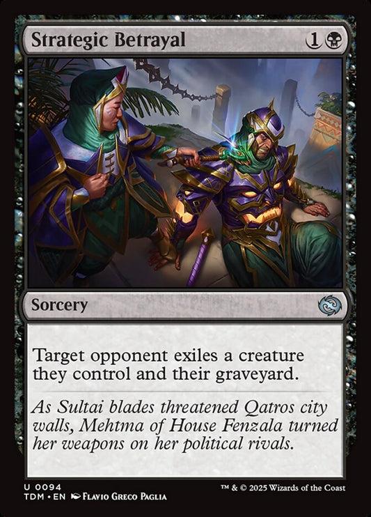 Strategic Betrayal - Tarkir: Dragonstorm