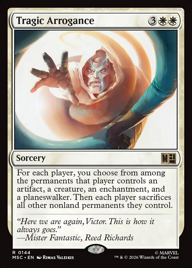 Tragic Arrogance - Marvel Super Heroes Commander