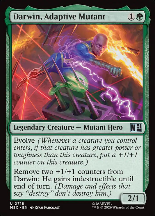 Darwin, Adaptive Mutant - Marvel Super Heroes Commander