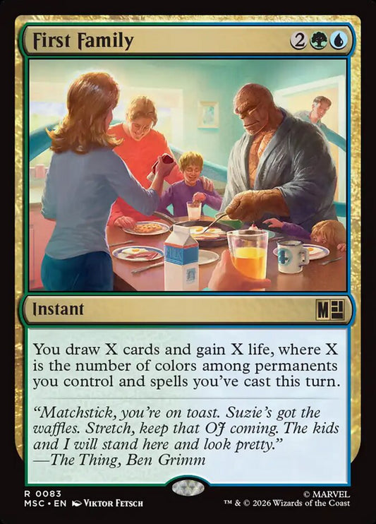 First Family - Marvel Super Heroes Commander