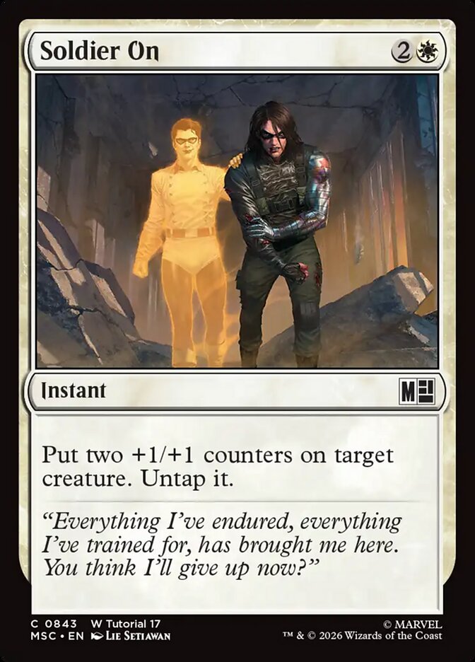 Soldier On - Marvel Super Heroes Commander