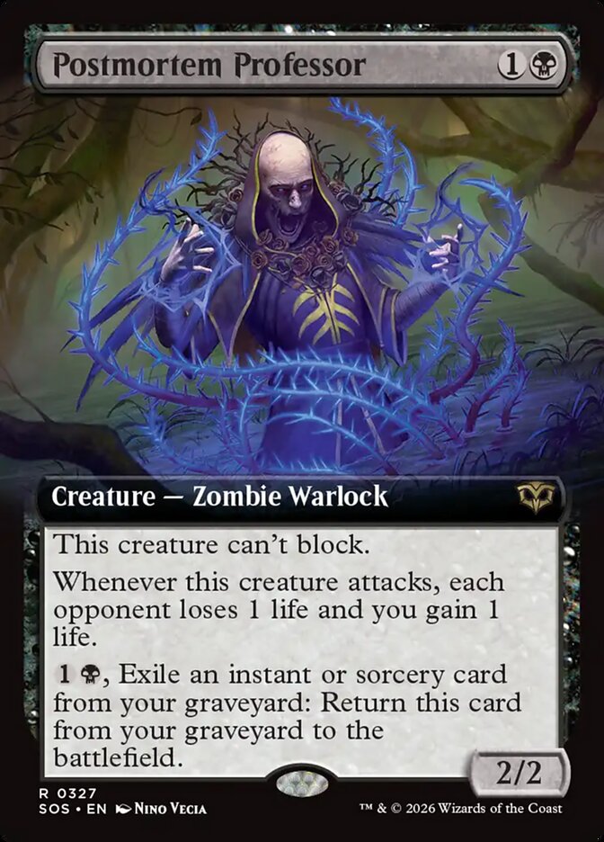 Postmortem Professor - Secrets of Strixhaven