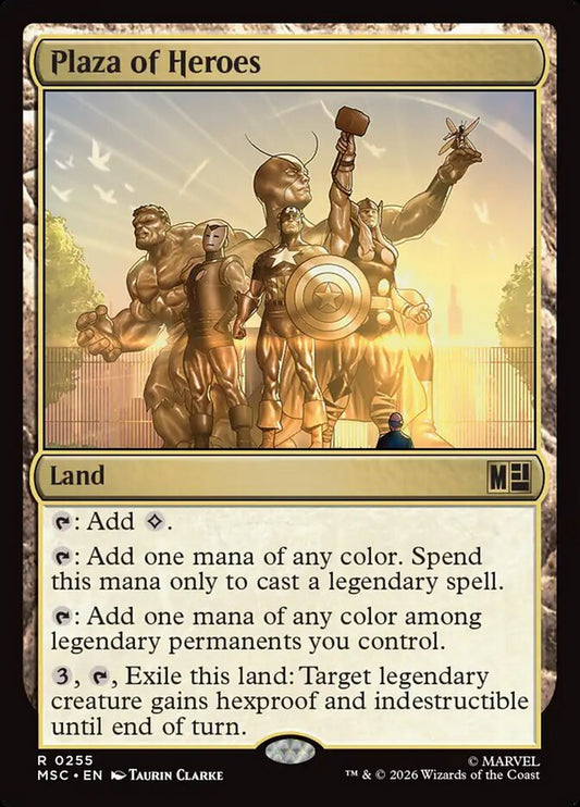 Plaza of Heroes - Marvel Super Heroes Commander