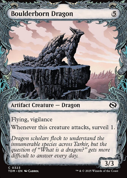 Boulderborn Dragon - Tarkir: Dragonstorm