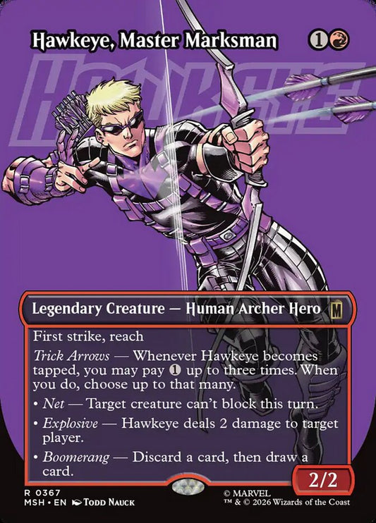 Hawkeye, Master Marksman - Marvel Super Heroes