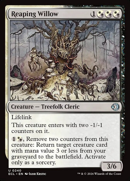 Reaping Willow - Lorwyn Eclipsed