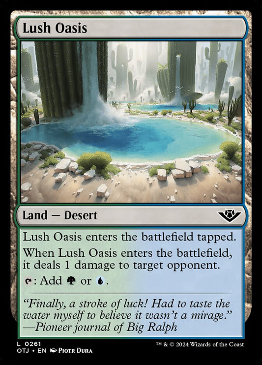 Lush Oasis - Outlaws of Thunder Junction