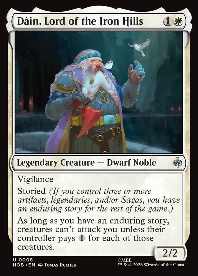 Dáin, Lord of the Iron Hills - The Hobbit