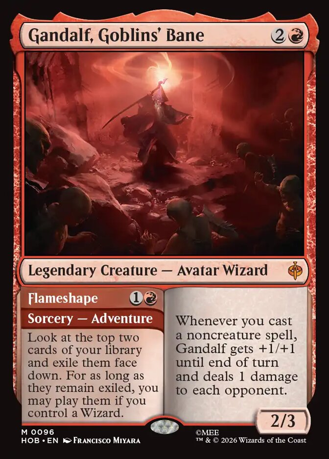 Gandalf, Goblins' Bane // Flameshape - The Hobbit