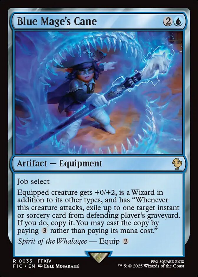Blue Mage's Cane - Final Fantasy Commander