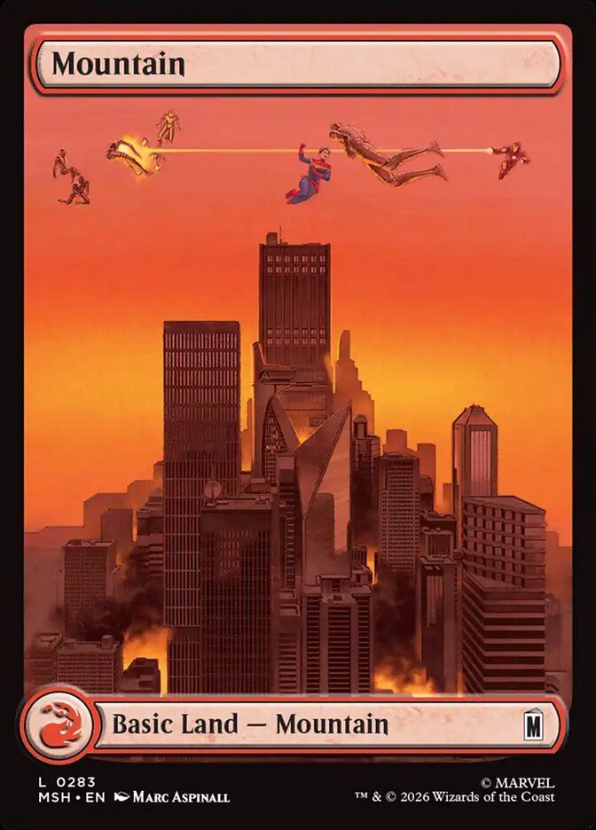 Mountain - Marvel Super Heroes