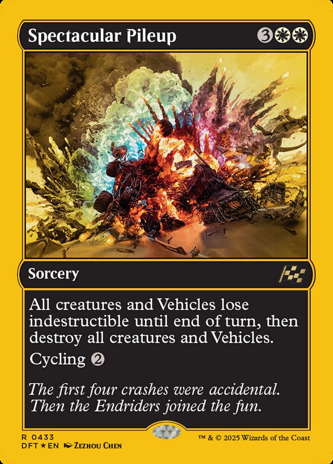 Spectacular Pileup - Aetherdrift