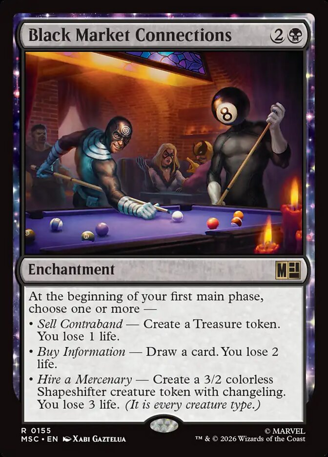 Black Market Connections - Marvel Super Heroes Commander