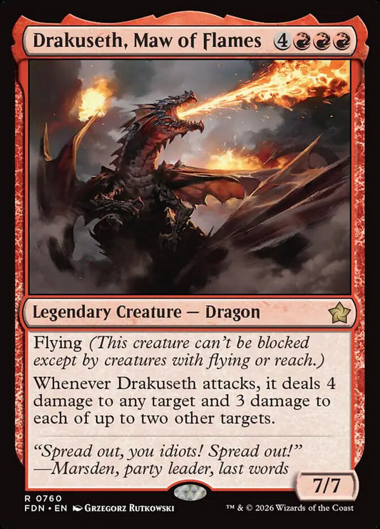 Drakuseth, Maw of Flames - Foundations