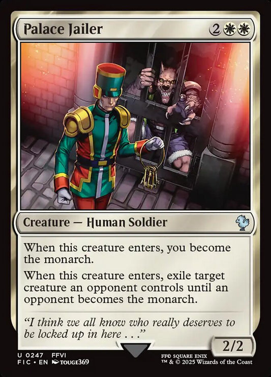 Palace Jailer - Final Fantasy Commander