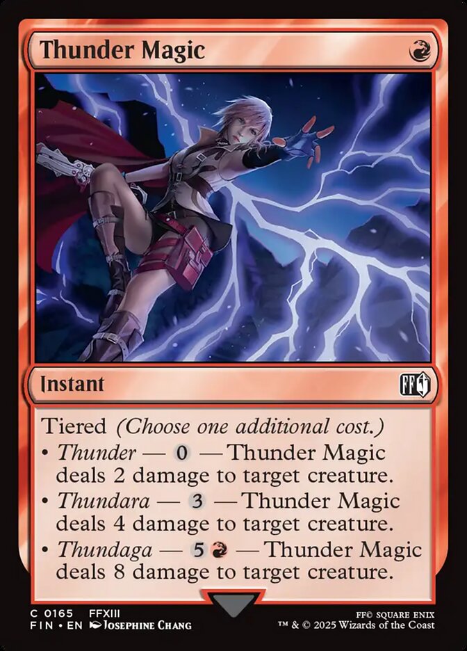 Thunder Magic - Final Fantasy
