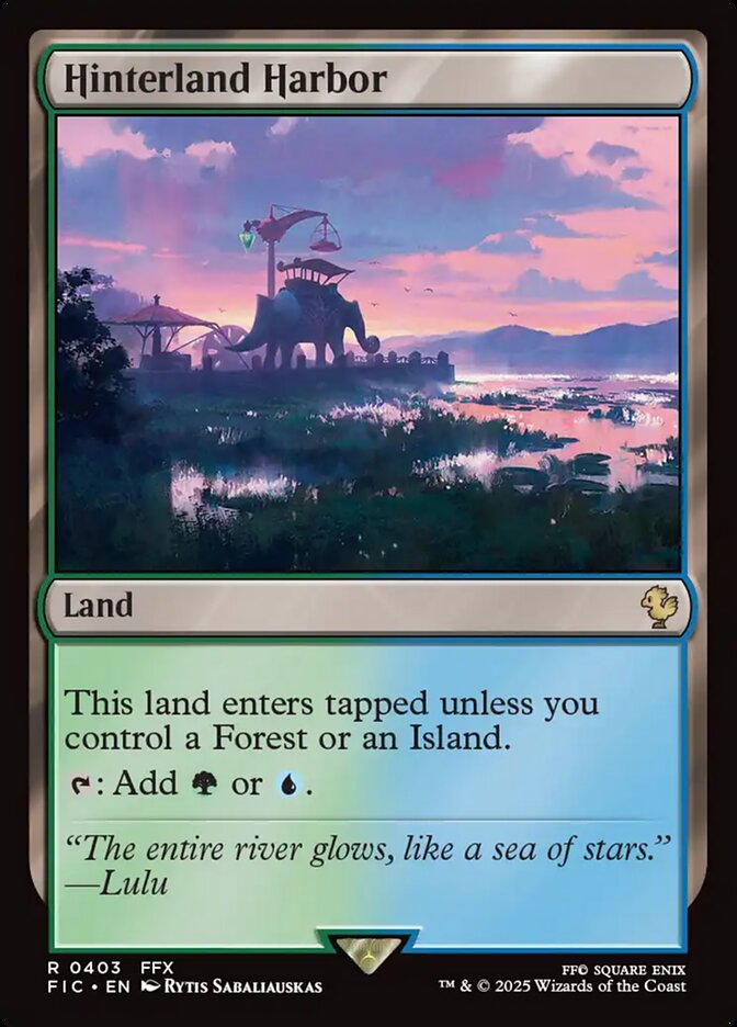 Hinterland Harbor - Final Fantasy Commander