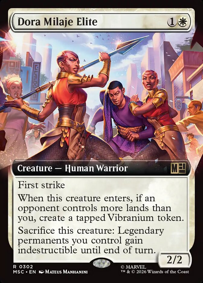 Dora Milaje Elite - Marvel Super Heroes Commander