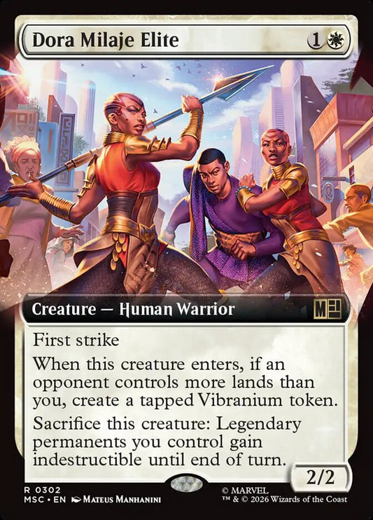 Dora Milaje Elite - Marvel Super Heroes Commander