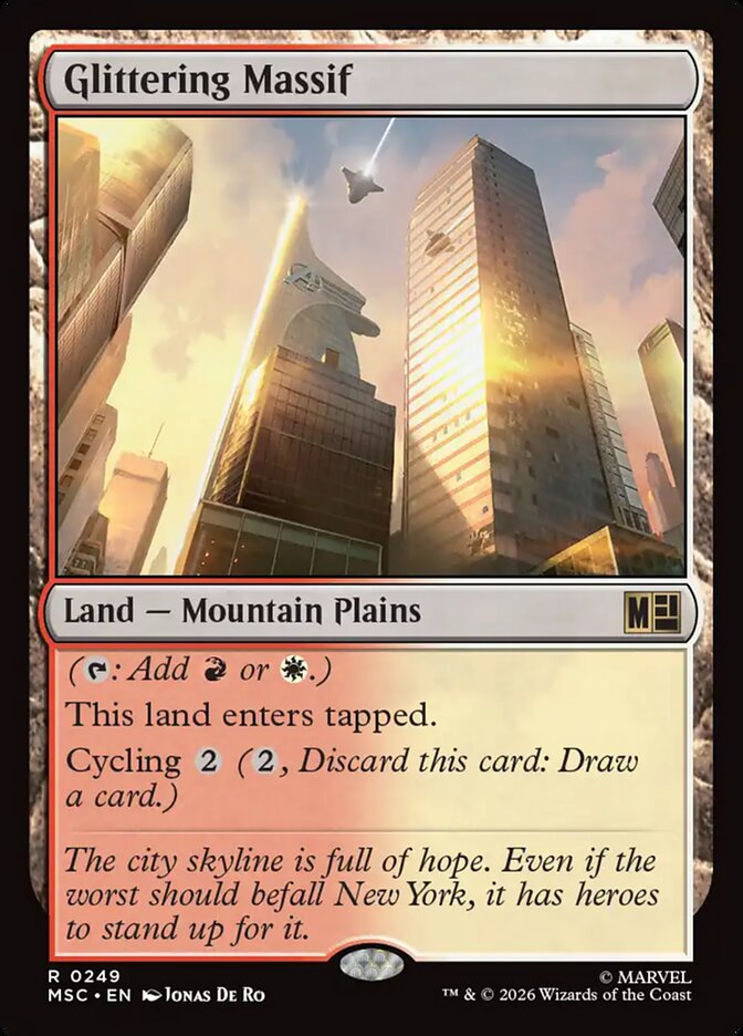 Glittering Massif - Marvel Super Heroes Commander