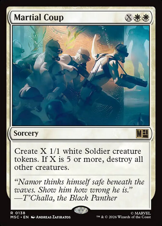 Martial Coup - Marvel Super Heroes Commander