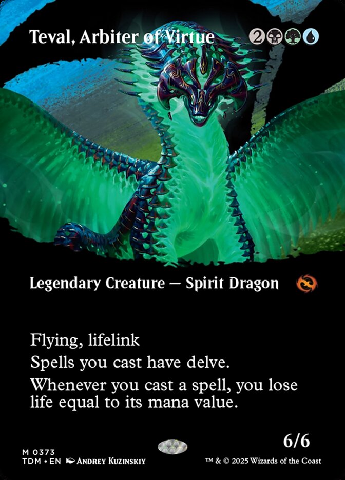 Teval, Arbiter of Virtue - Tarkir: Dragonstorm