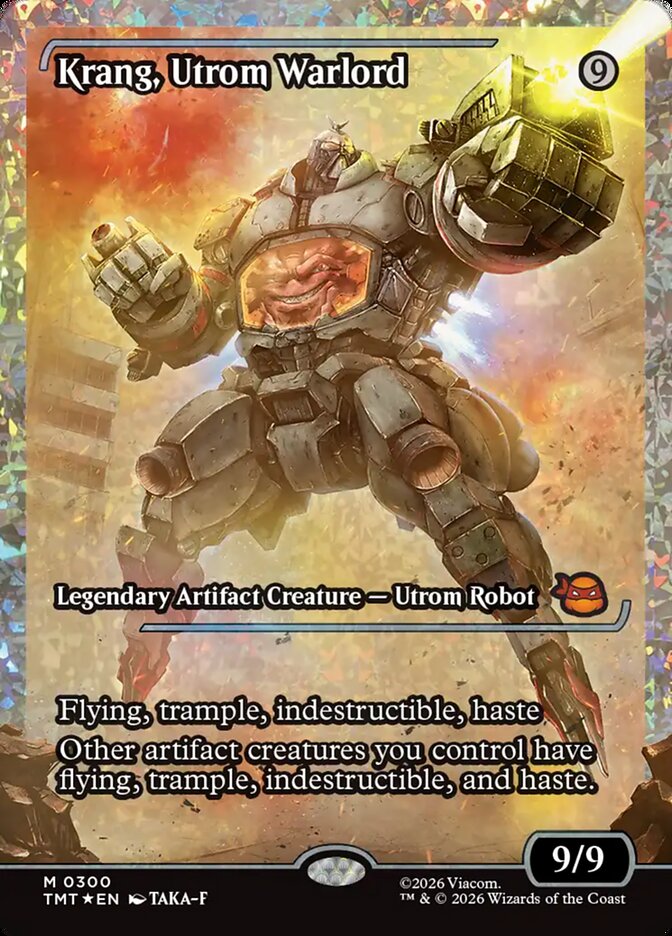 Krang, Utrom Warlord - Teenage Mutant Ninja Turtles