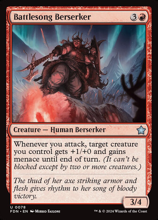 Battlesong Berserker - Foundations