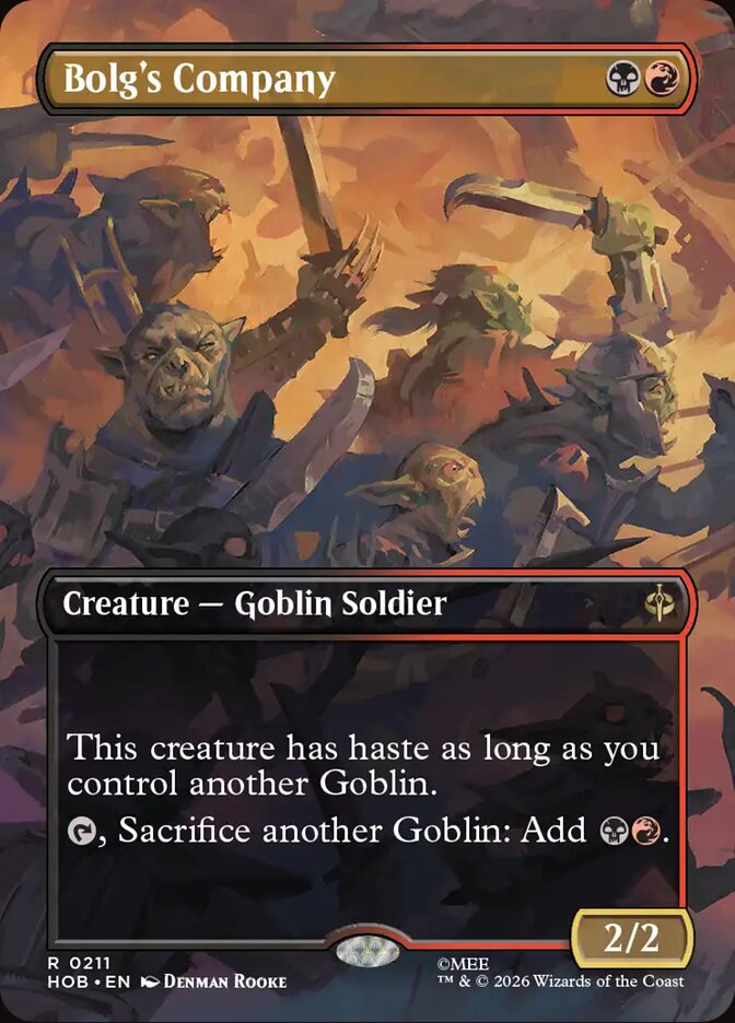 Bolg's Company - The Hobbit