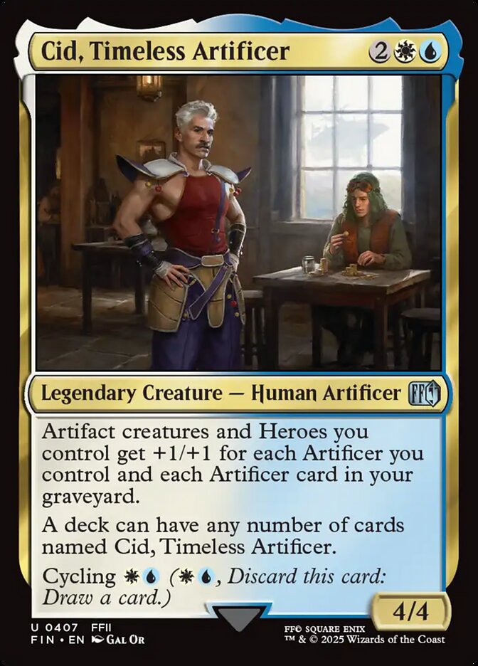 Cid, Timeless Artificer - Final Fantasy