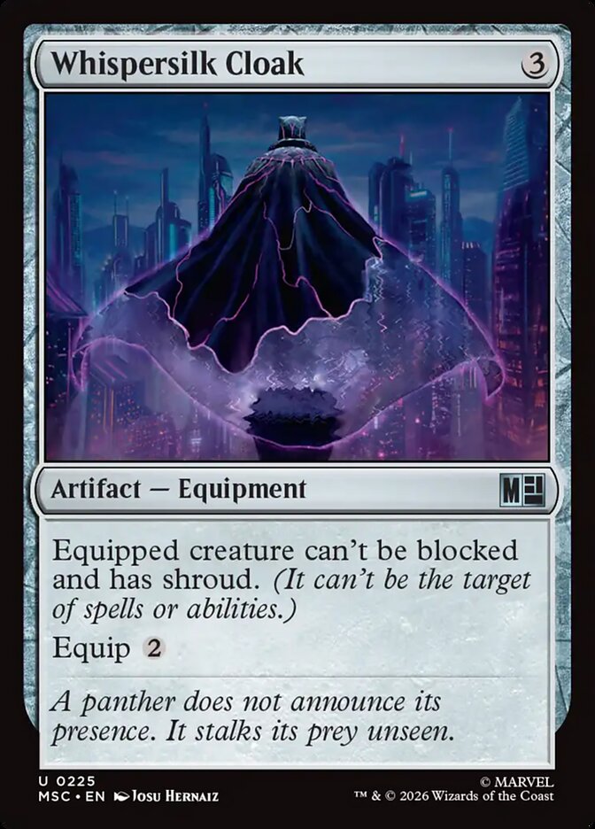 Whispersilk Cloak - Marvel Super Heroes Commander