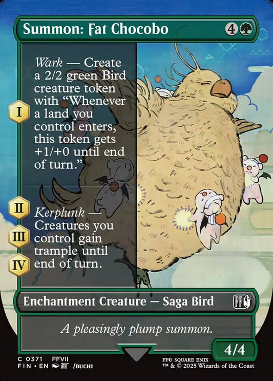 Summon: Fat Chocobo - Final Fantasy