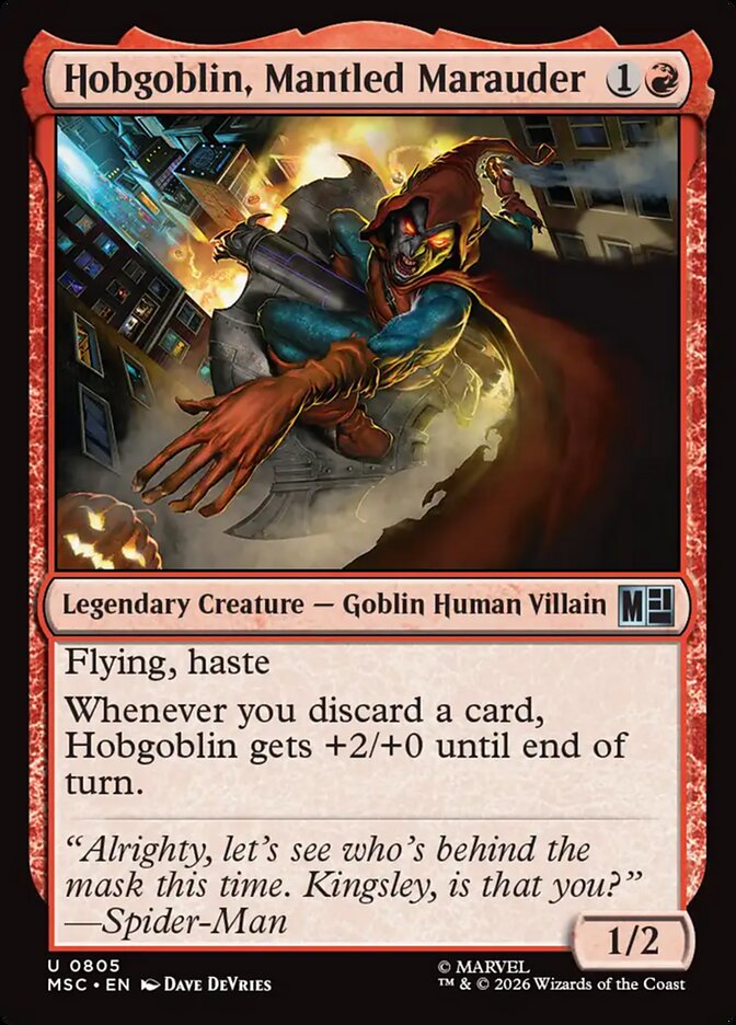 Hobgoblin, Mantled Marauder - Marvel Super Heroes Commander