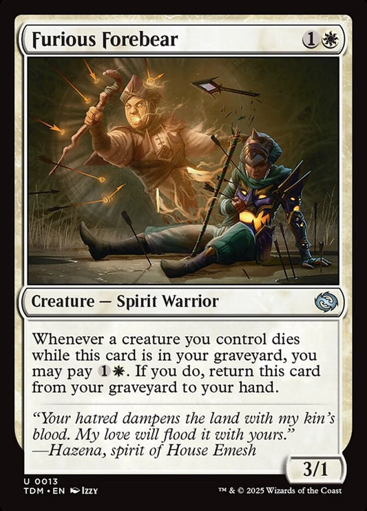 Furious Forebear - Tarkir: Dragonstorm