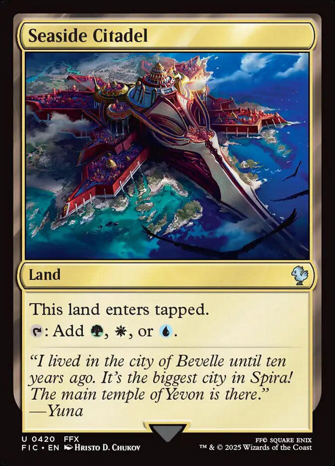 Seaside Citadel - Final Fantasy Commander
