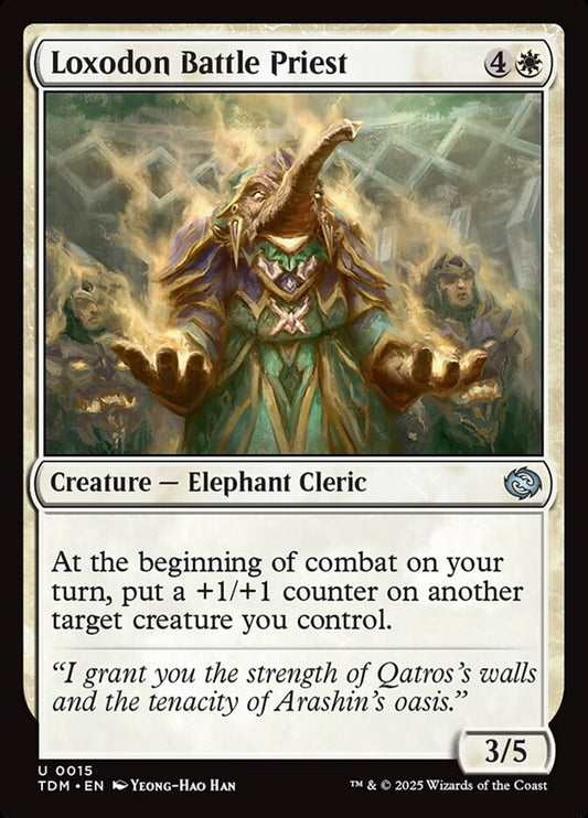 Loxodon Battle Priest - Tarkir: Dragonstorm