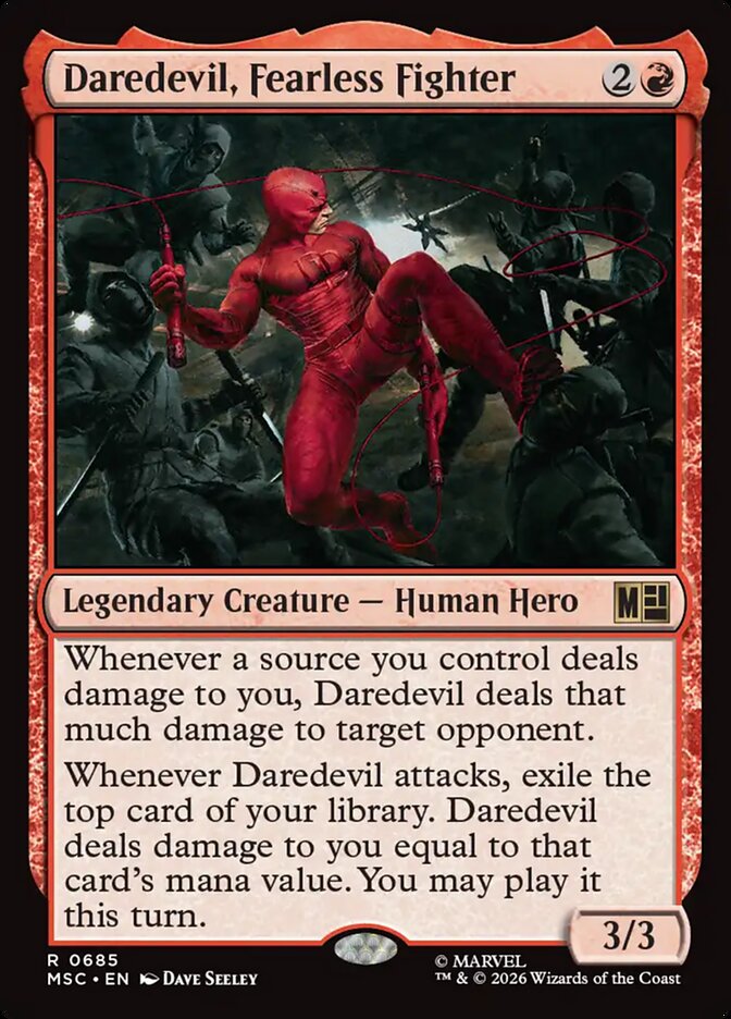 Daredevil, Fearless Fighter - Marvel Super Heroes Commander