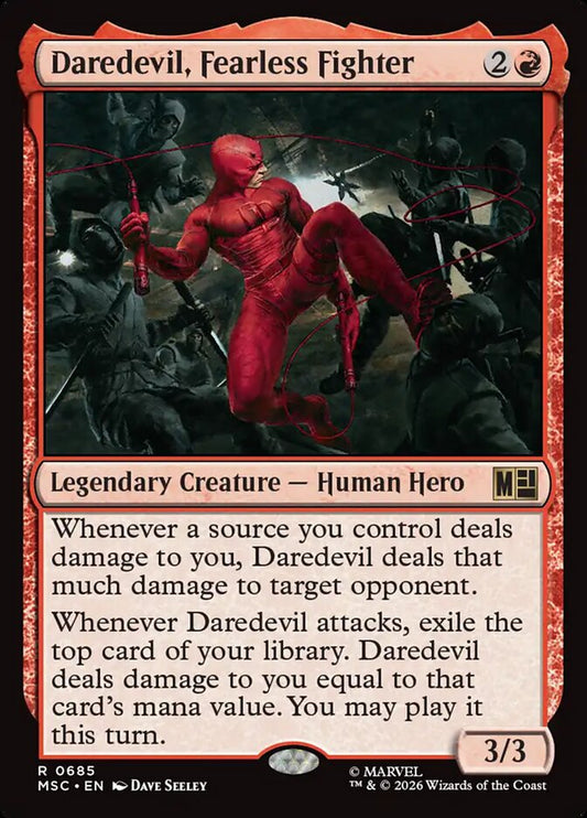 Daredevil, Fearless Fighter - Marvel Super Heroes Commander