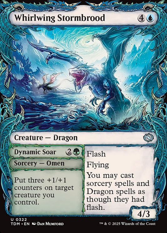 Whirlwing Stormbrood // Dynamic Soar - Tarkir: Dragonstorm