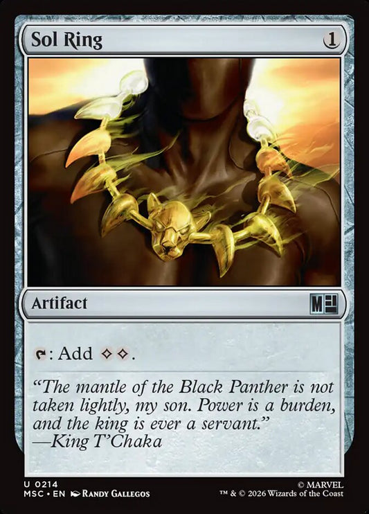 Sol Ring - Marvel Super Heroes Commander