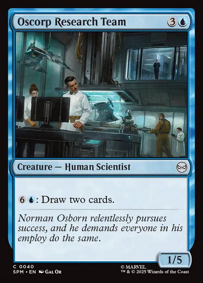 Oscorp Research Team - Marvel's Spider-Man
