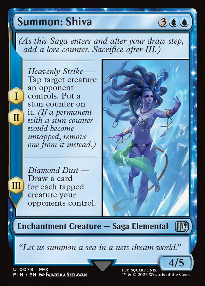 Summon: Shiva - Final Fantasy